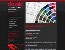 Tablet Screenshot of dassio.ch